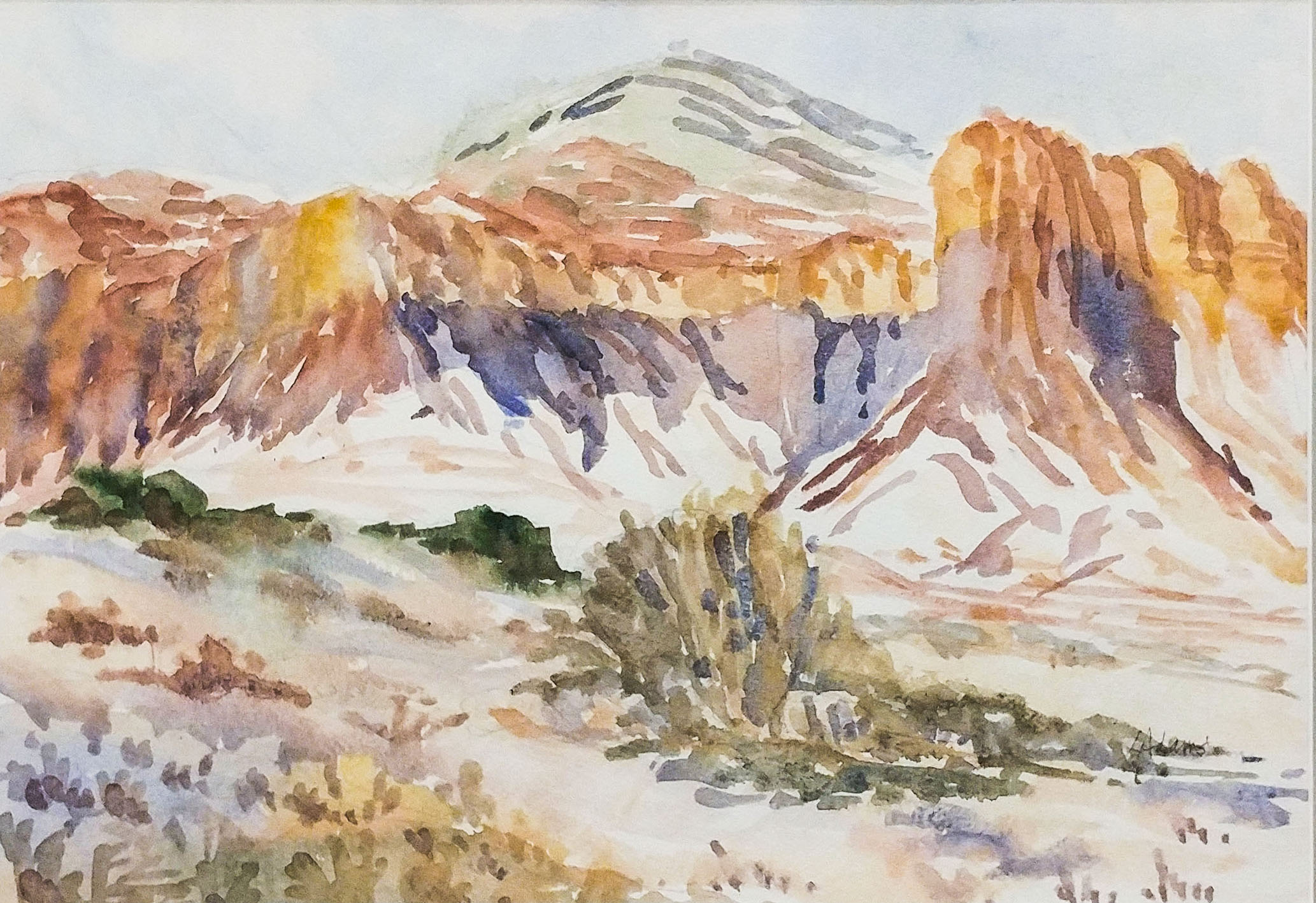 Capitol Reef Ice Painting