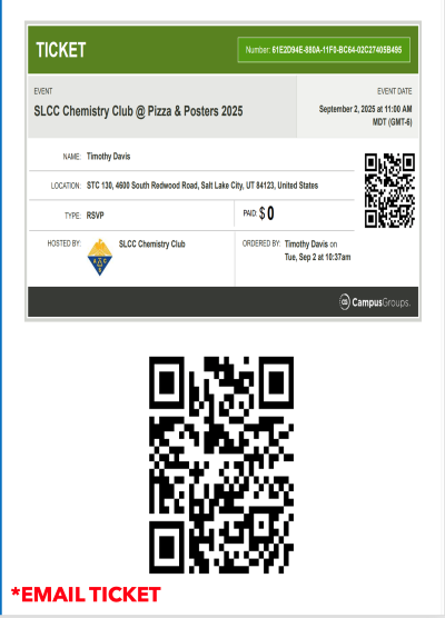 Email ticket confirmation