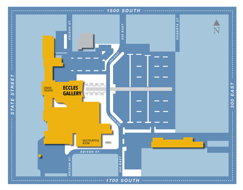 Eccles Gallery Map