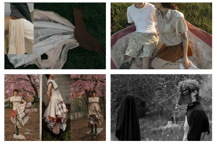 images of outfits designed by SLCC student