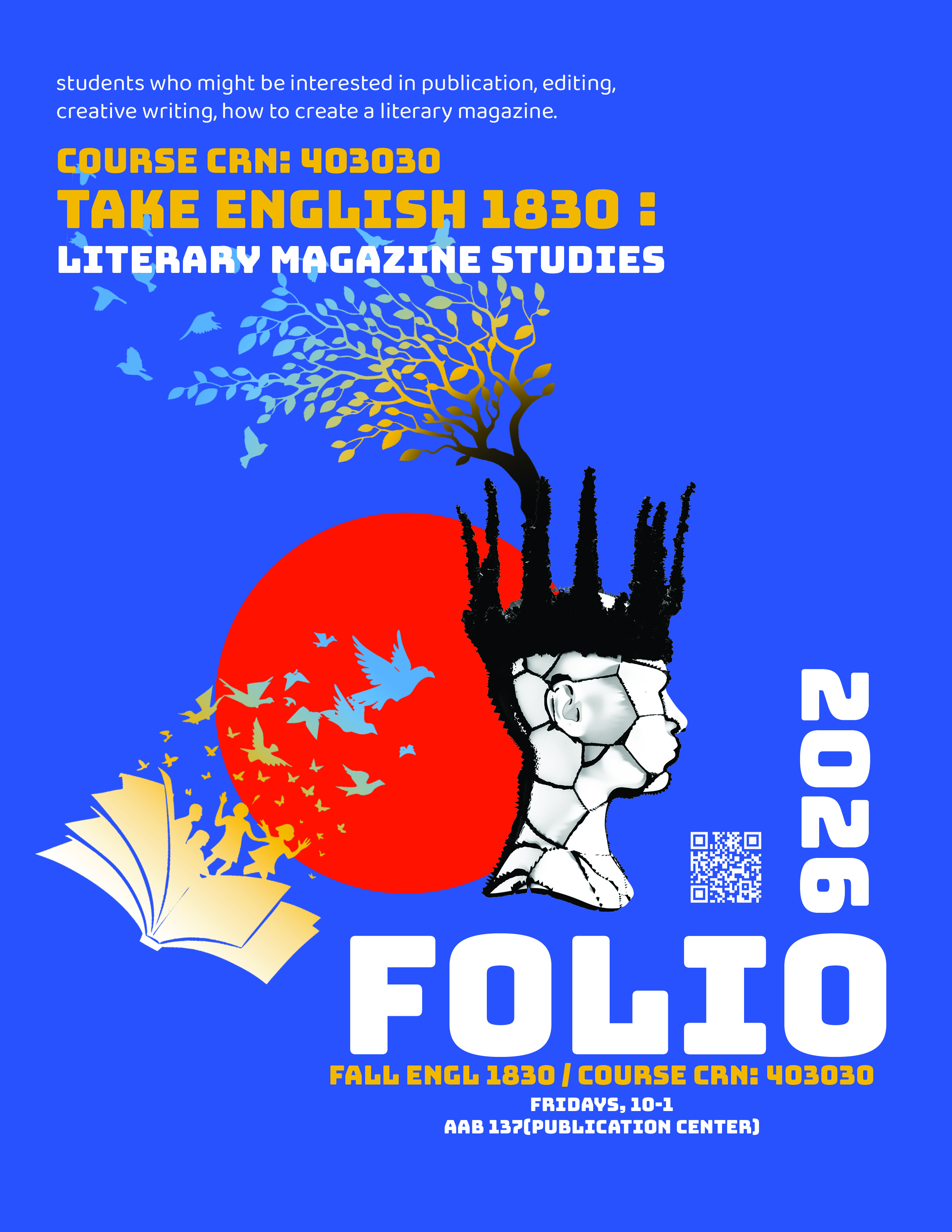Take English 1830 Flyer