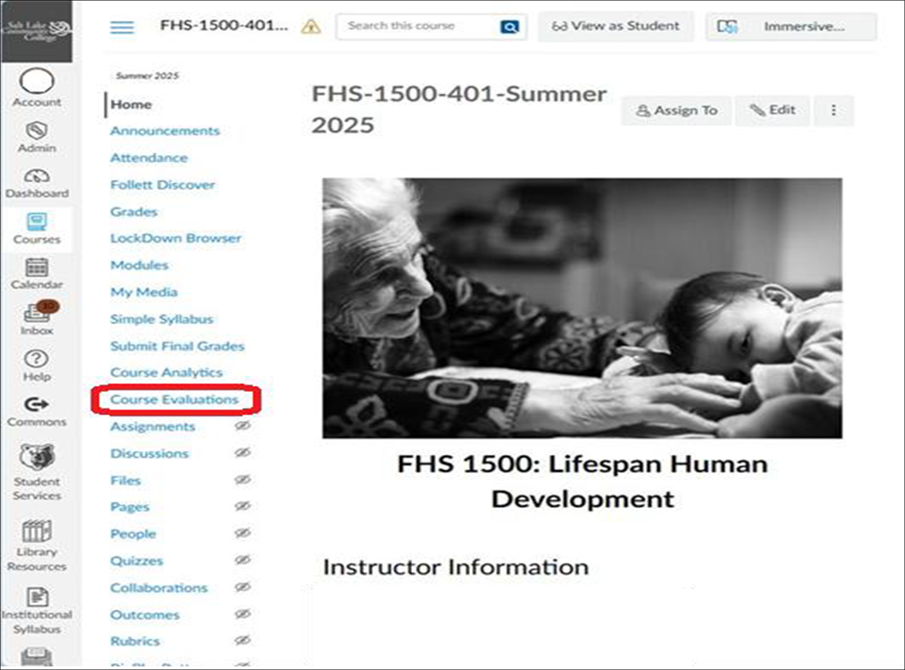 Course Evaluations SLCC