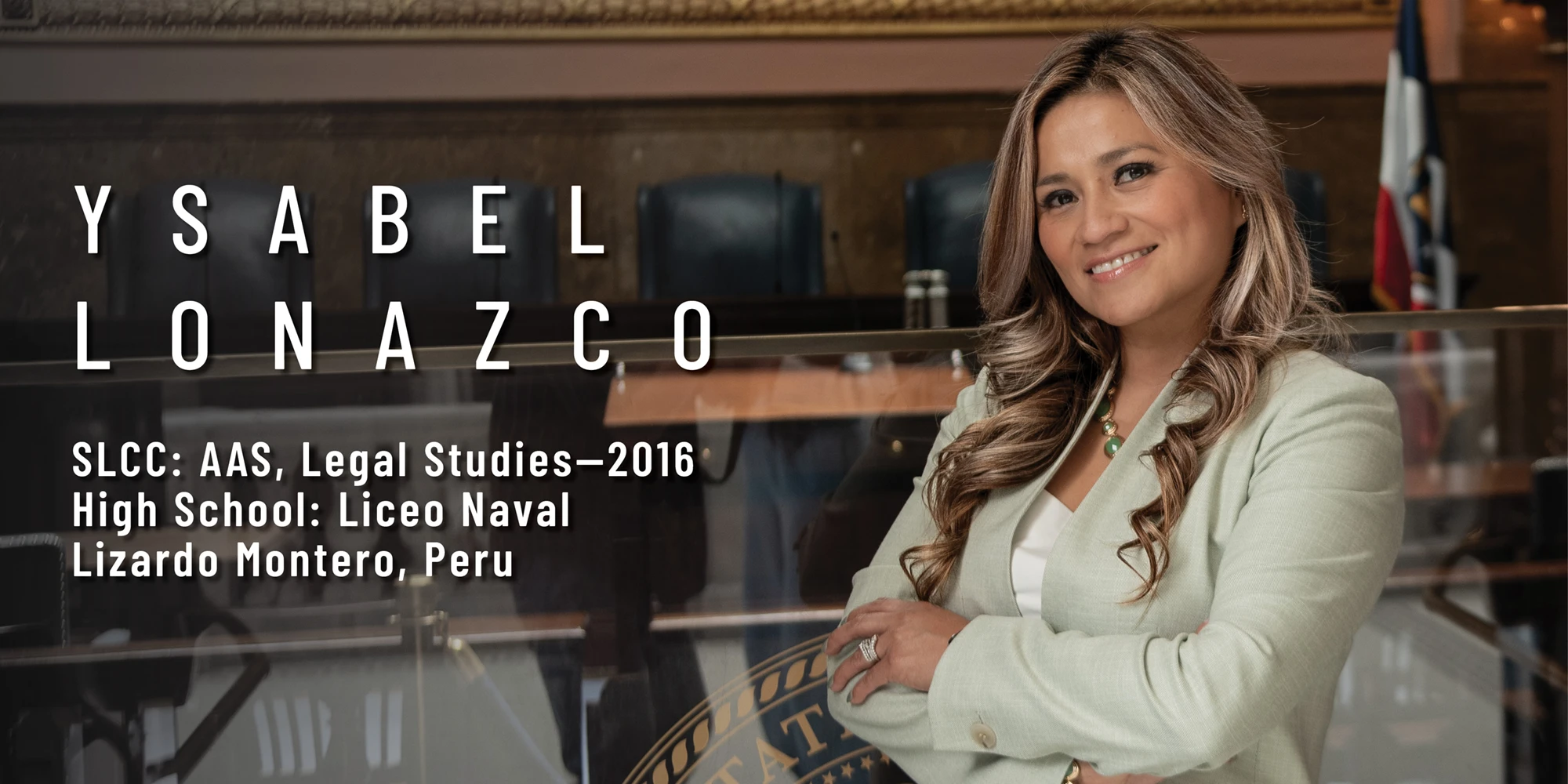 Ysabel Lonazco SLCC: AAS, Legal Studies 2016 Liceo Naval Lizardo Montero, Peru