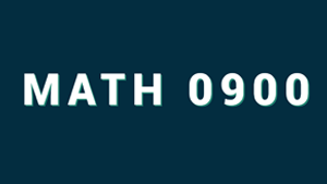 MATH 0900