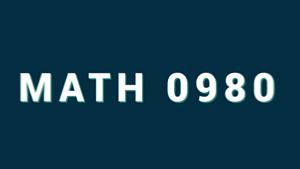 MATH 980