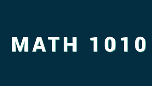 MATH 1010