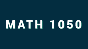 MATH 1050
