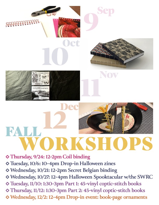 Flyer described in surrounding text.